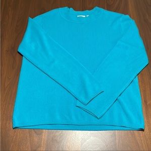 2 FOR $7 ITEM.  Kim Rogers Sweater.  Blue.  Size L.